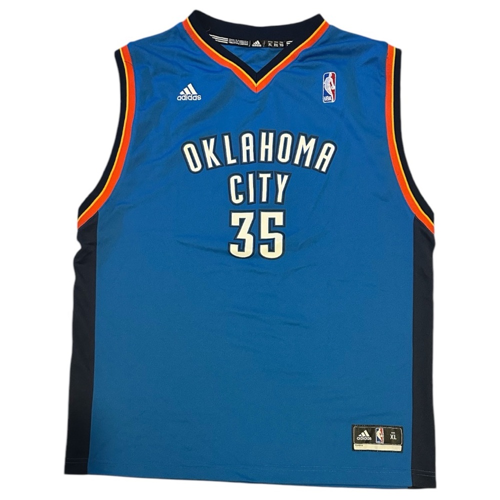 Kevin Durant #35 Oklahoma Thunder NBA Jersey Youth XL Swingman